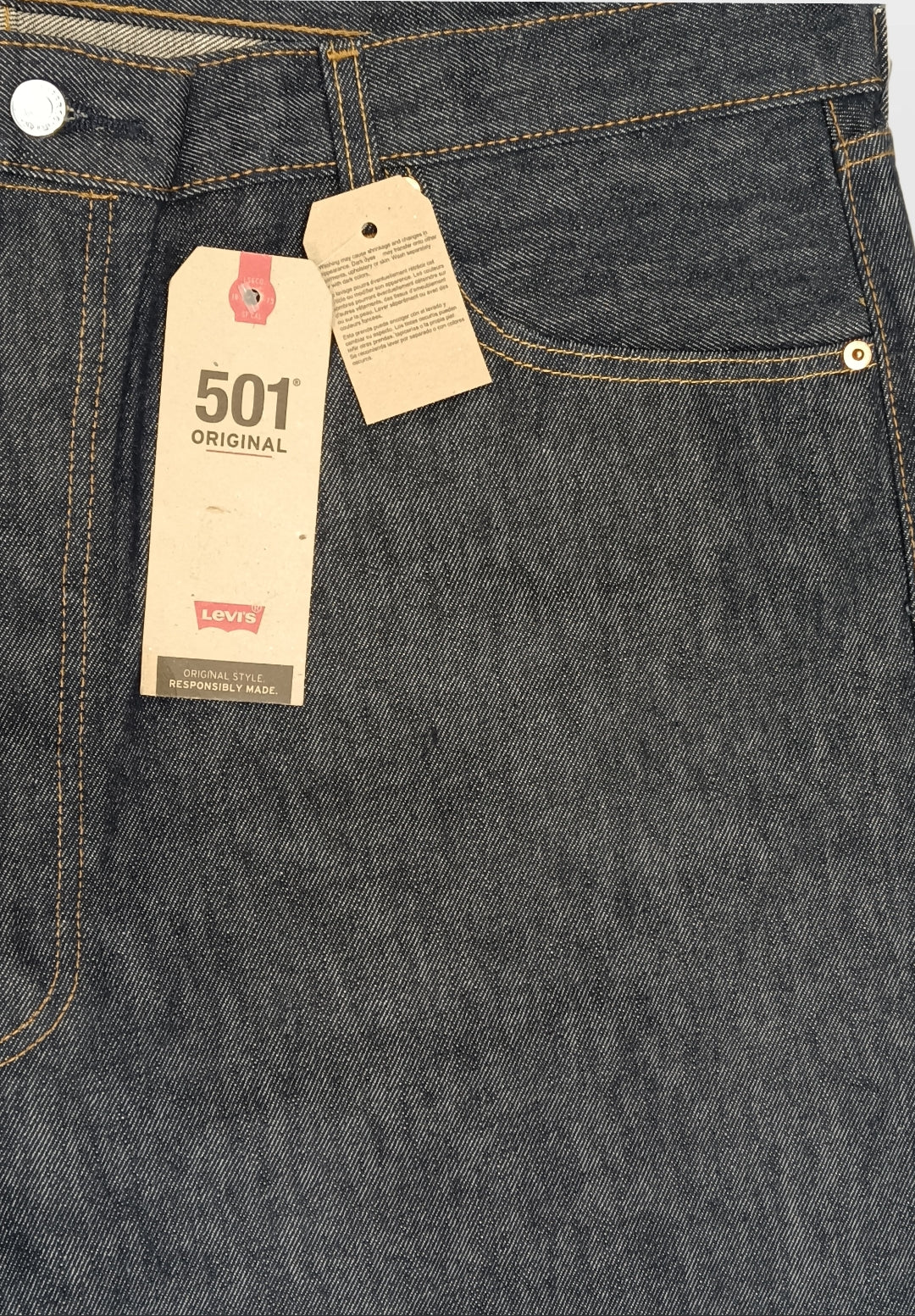 LEVI STRAUSS & CO. 501 BLUE JEANS STRAIGHT LEG  M4