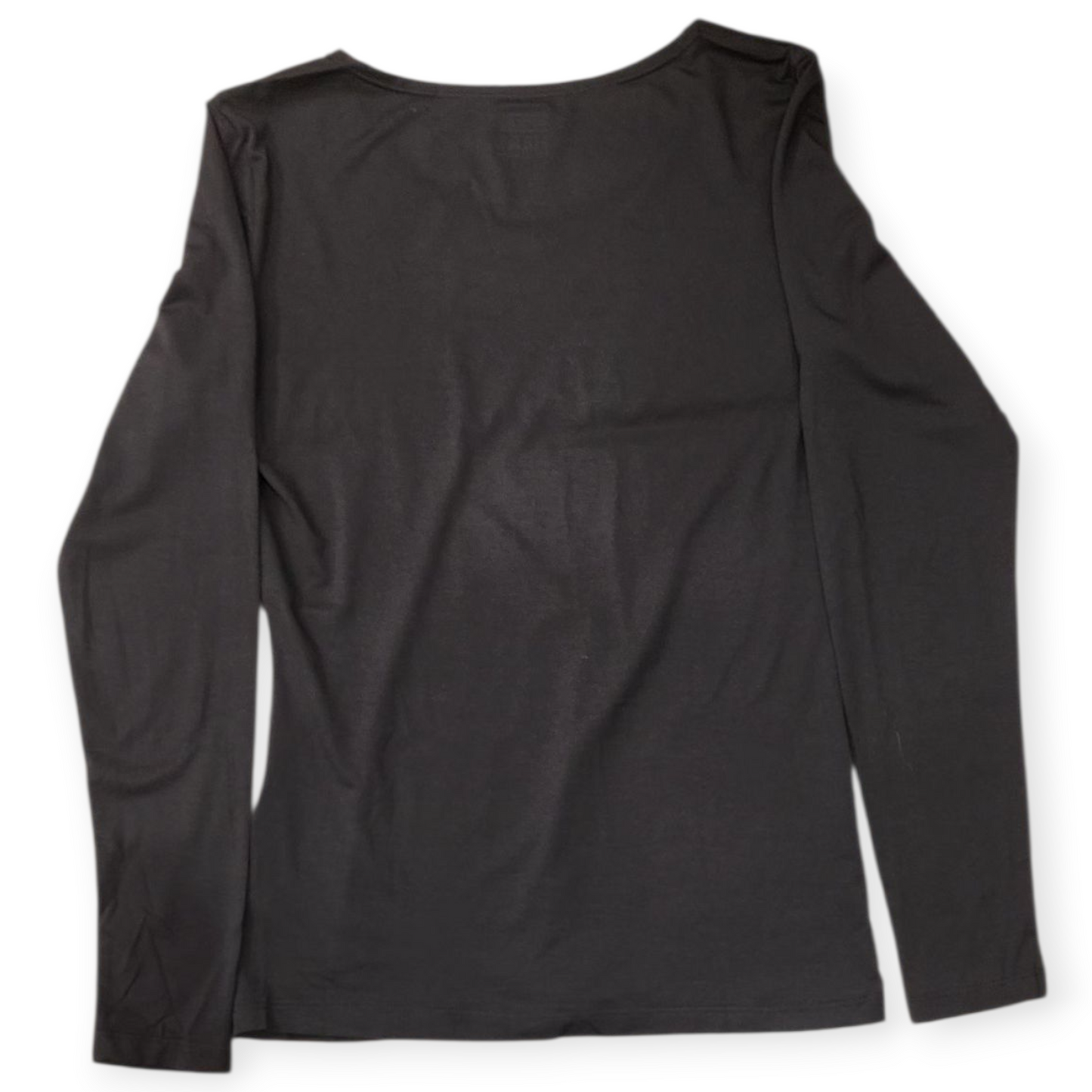 32 DEGREES HEAT WOMEN'S BLACK FULL SLEEVE T SHIRT