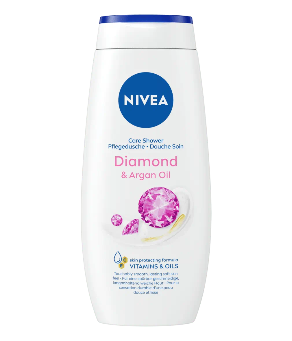 Nivea Care Shower Diamond & Argan Oil. Vitamins & Oils 250ml