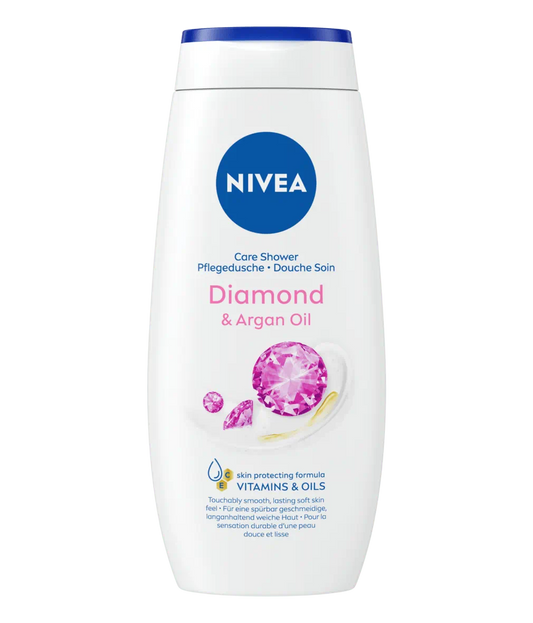 Nivea Care Shower Diamond & Argan Oil. Vitamins & Oils 250ml