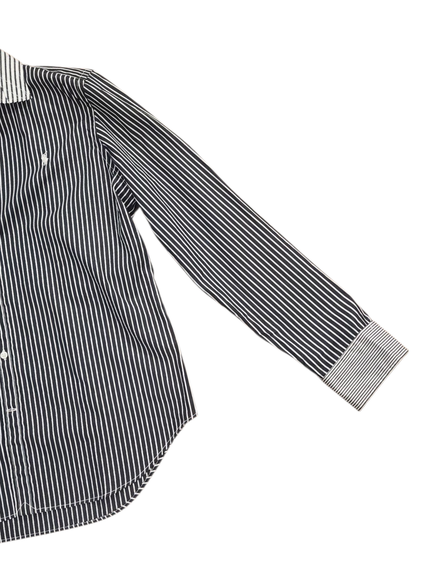 Ralph Lauren Black & White Striped womens Shirt