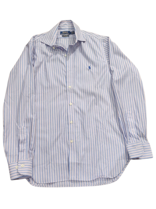 Ralph Lauren Polo Blue & White Striped Women's Shirt
