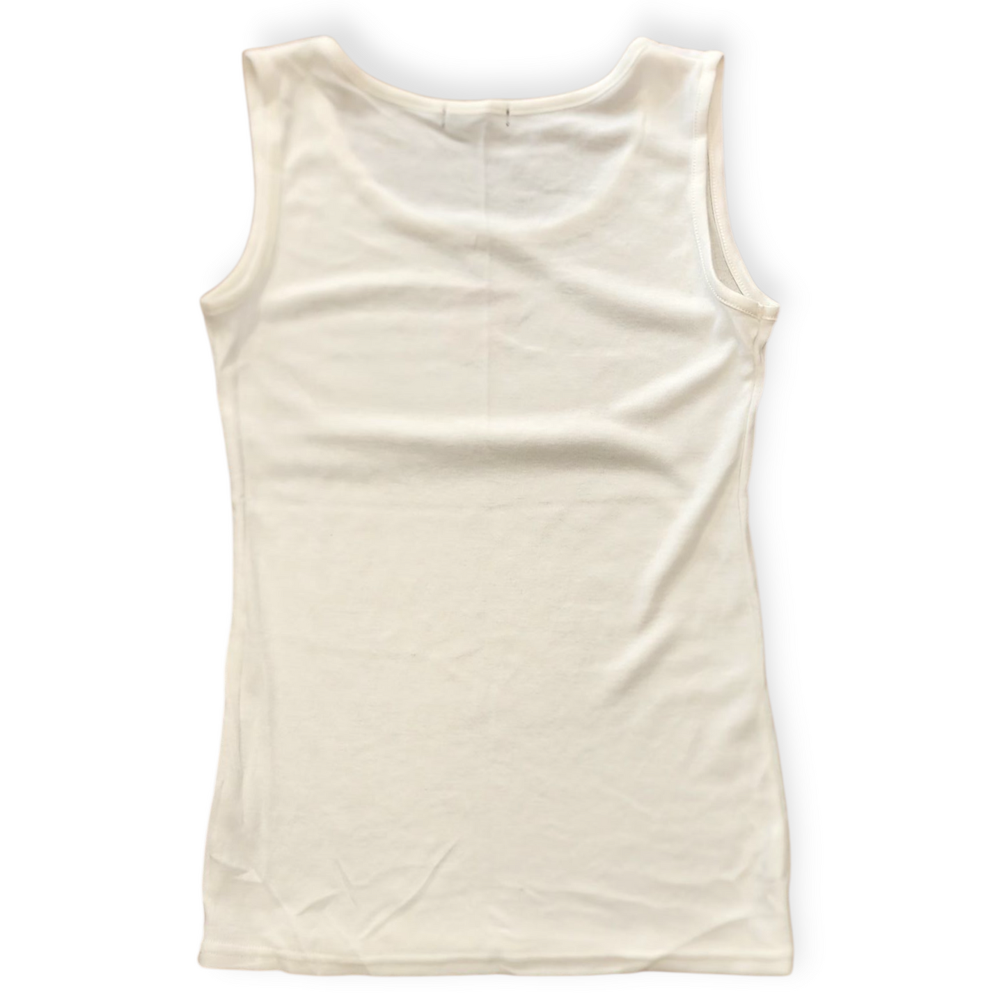 COOKIE HOUSE WOMEN'S WHITE TANK TOP