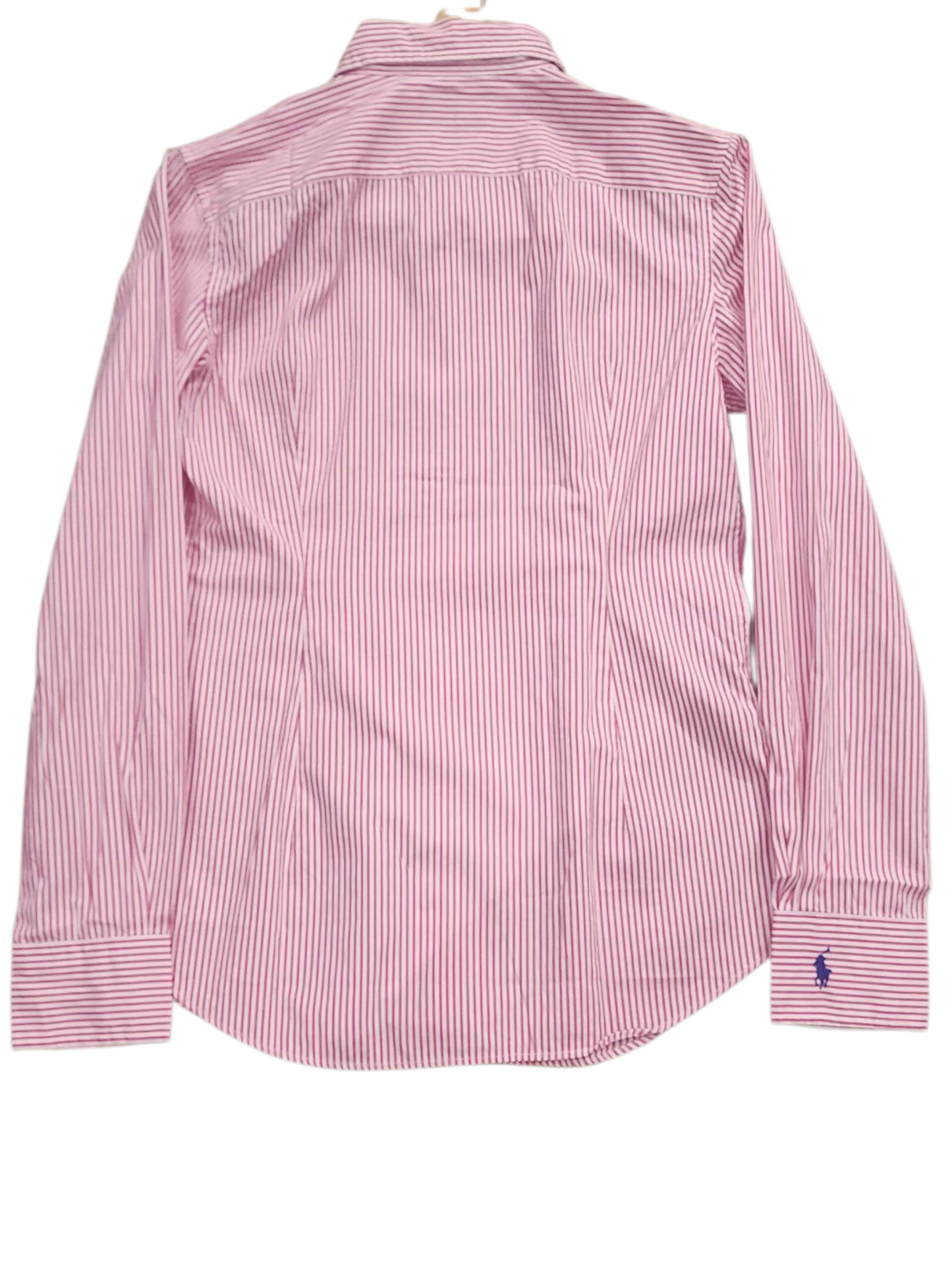 Ralph Lauren Polo Pink and white striped women's shirt
