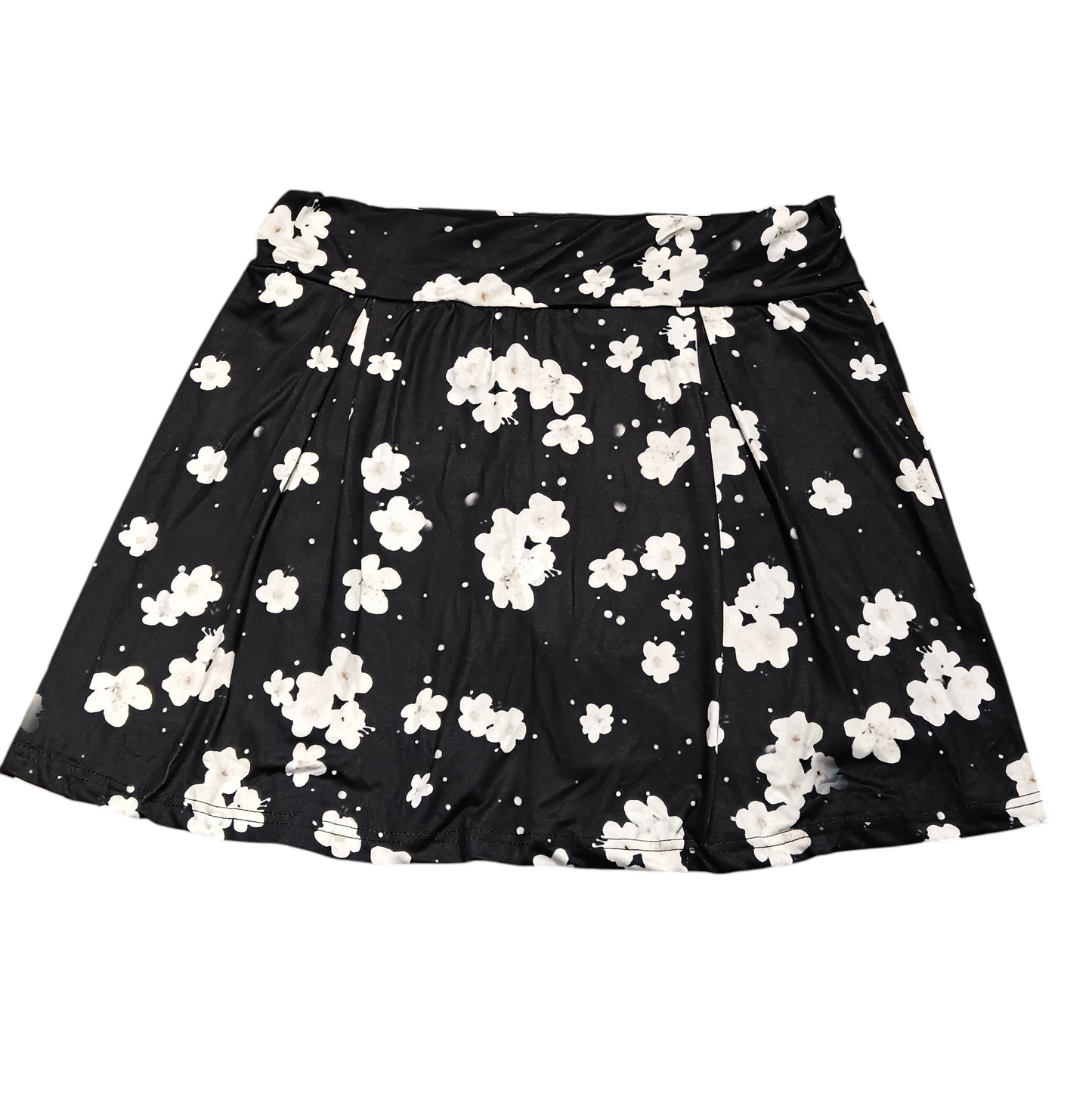 bulletgxll Tropical Leaves women's High waisted swim skirt