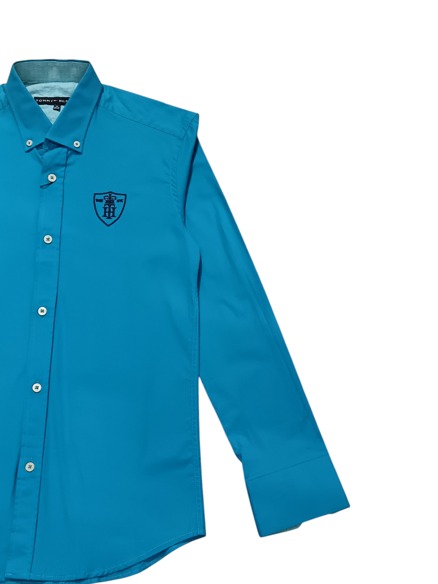 Tommy Hilfiger Men’s Long Sleeve ShirT BRIGHT BLUE