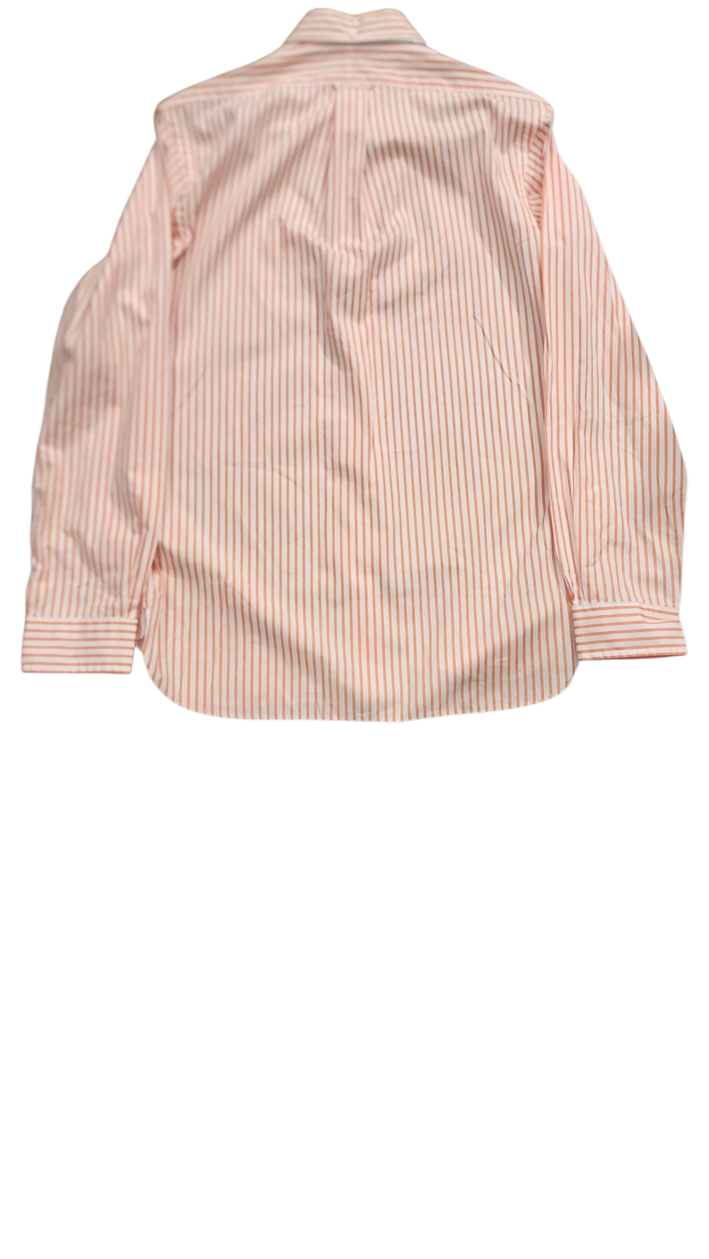 Ralph Lauren Polo White and Orange Striped Women's Shirt