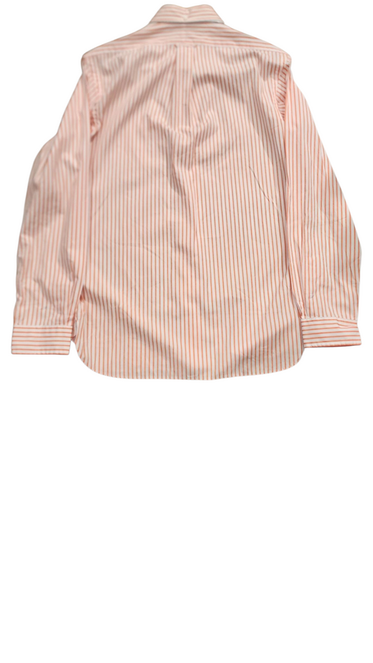 Ralph Lauren Polo White and Orange Striped Women's Shirt