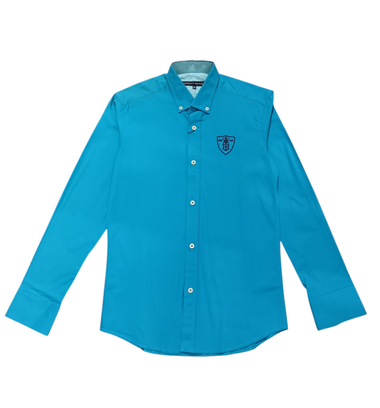 Tommy Hilfiger Men’s Long Sleeve ShirT BRIGHT BLUE