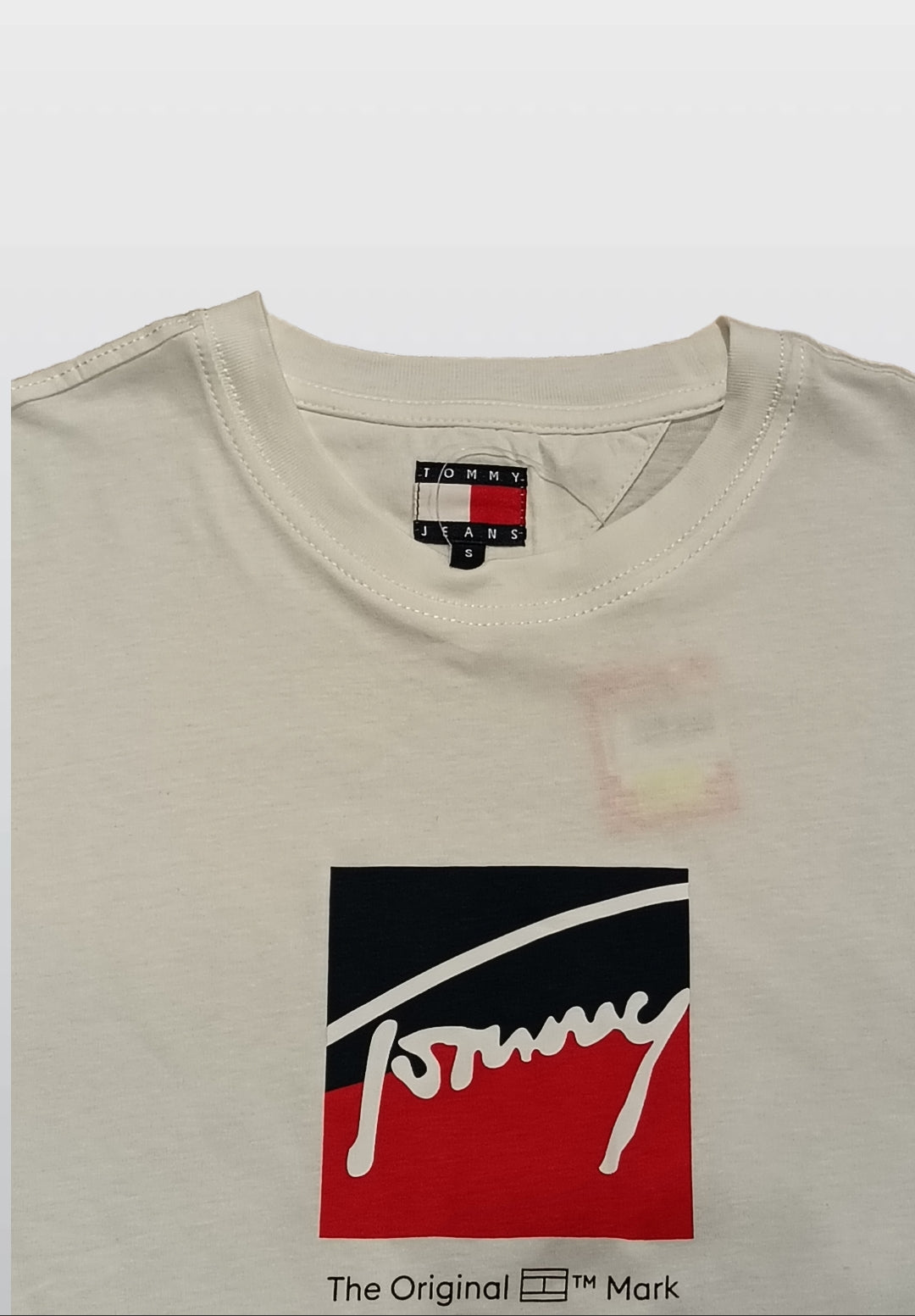 TOMMY JEANS T-SHIRT WHITE M14