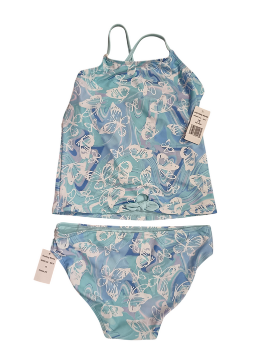 Breakig waves Women's swimwear cyan