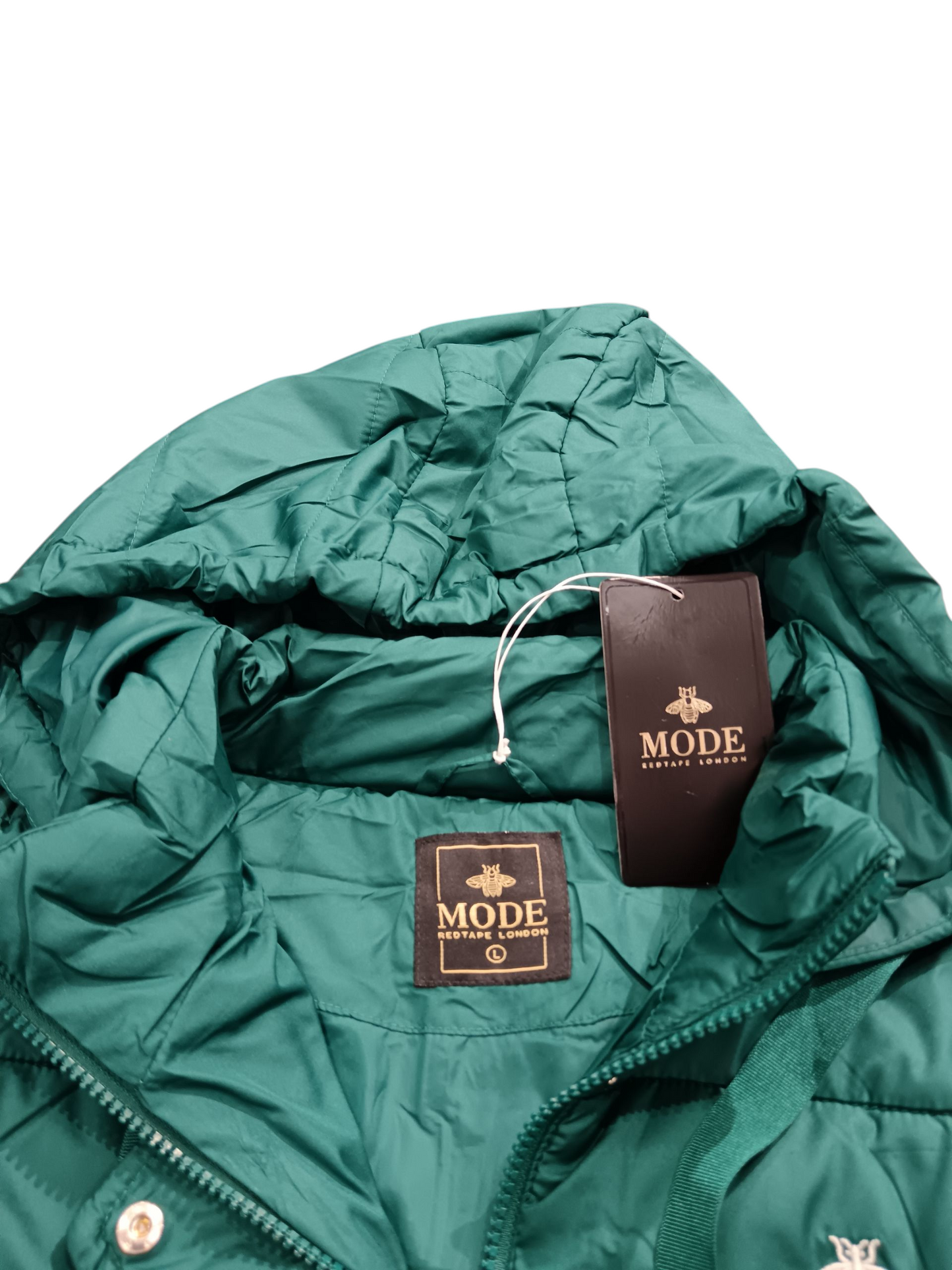 MODE REDTAPE LONDON Puffer Jacket Green