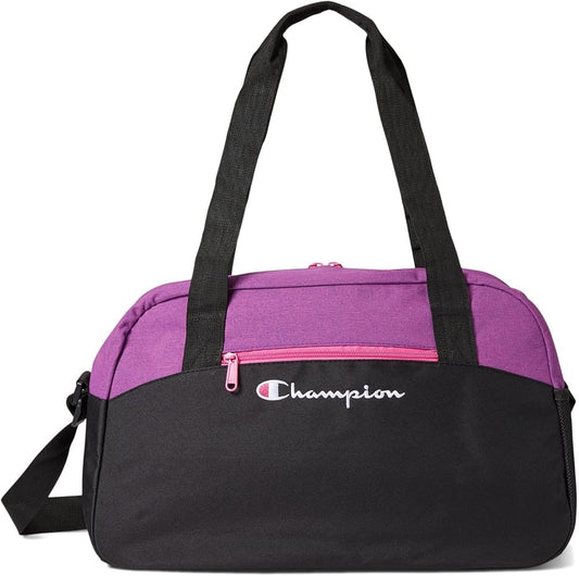 Champion Varsity Duffle Bag Pink/Purple One Size Small