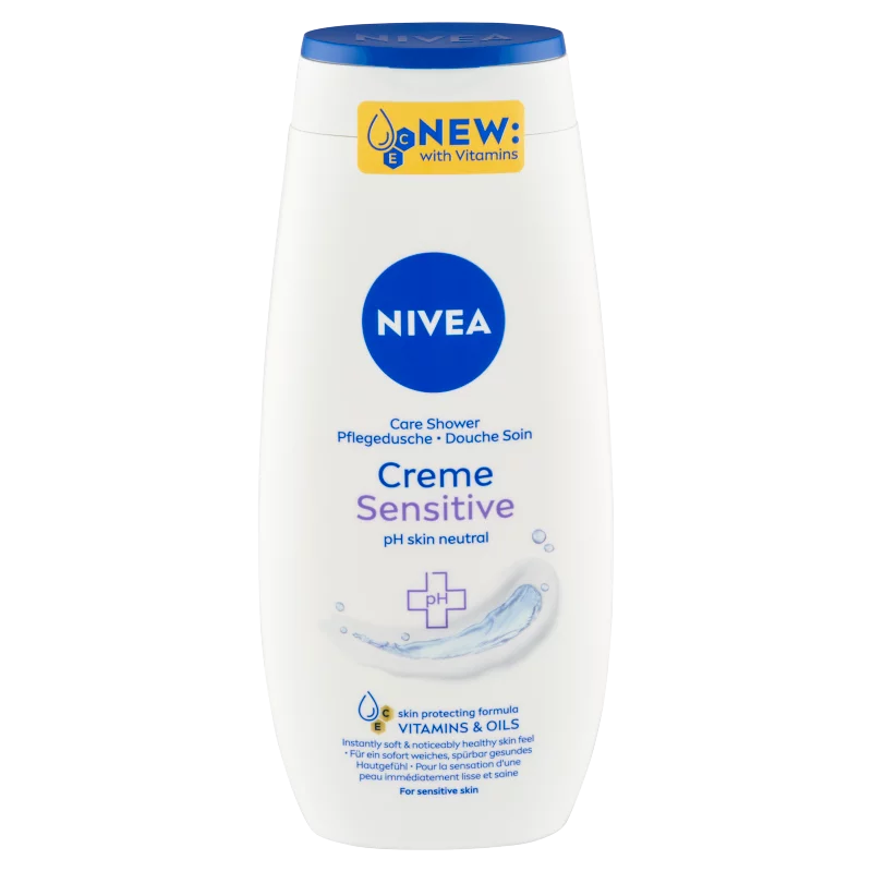NIVEA Creamy Shower Gel for Sensitive Skin 250ml