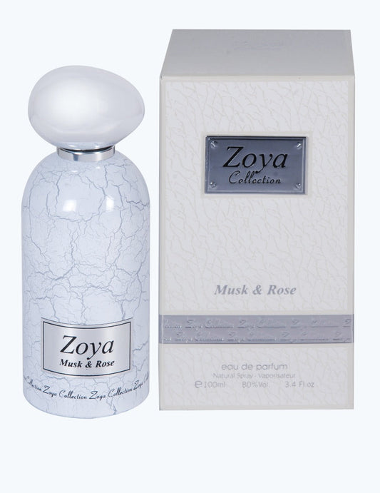 Zoya Collection Musk & Rose Eau De Parfum für Damen 100ml