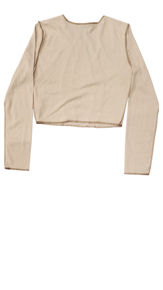 FOREVER 21 Beige Womens Croptop