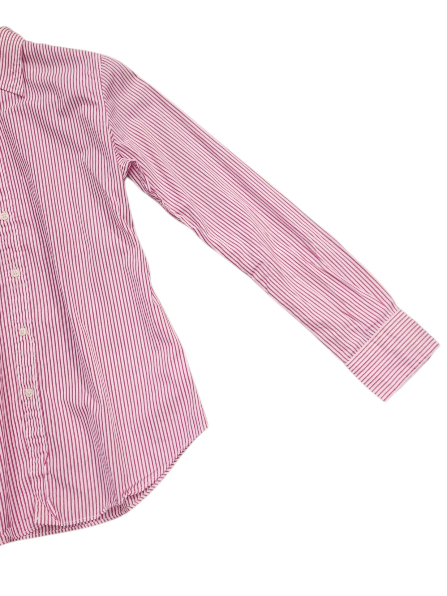 Ralph Lauren Polo Pink and white striped women's shirt