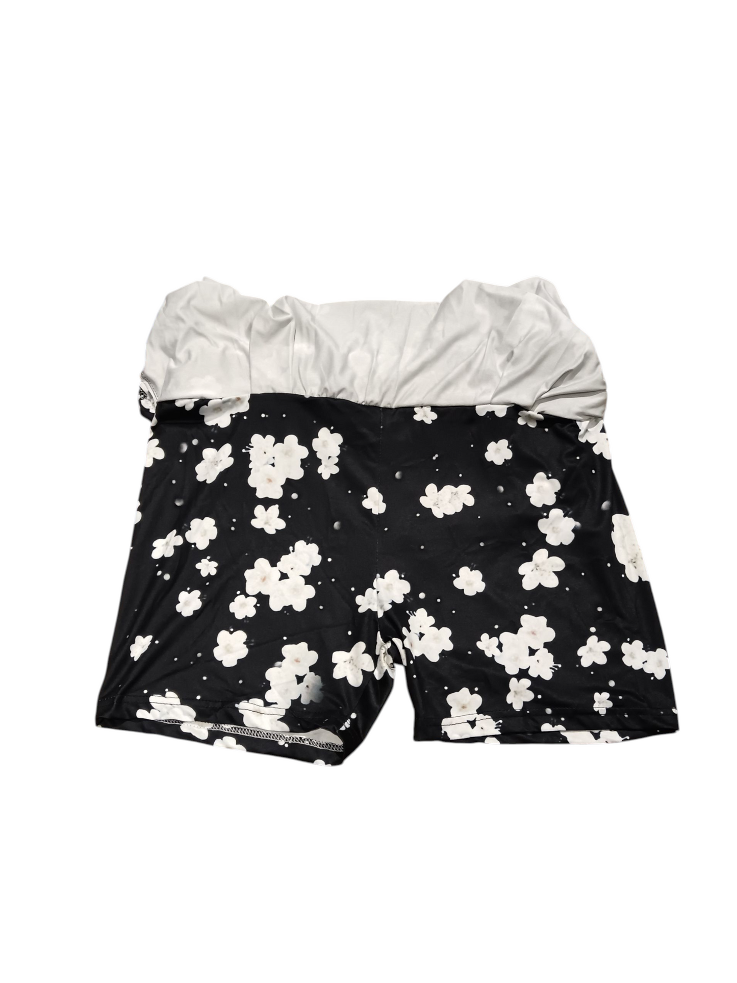 bulletgxll Tropical Leaves women's High waisted swim skirt