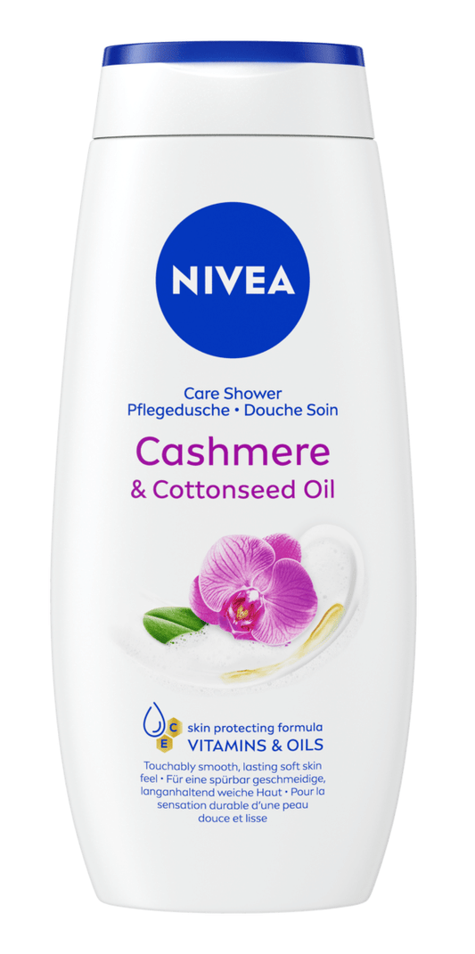 Nivea Care Shower Cashmere & Cottonseed Oil Vitamins & Oils 250ml