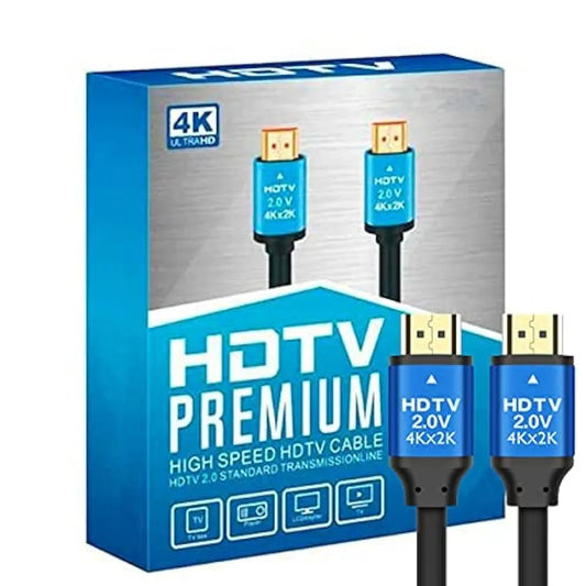 KICO
HDMI Cable (10m) 4K 60HZ, HDMI 2.0 High Speed 18Gbps HDCP 2.2 HDR/3D (2160P/1080P) Audio Return (ARC) Cable for (Display/X~Box/PS5/PS3/4) (Black/Blue) (10m)) by S